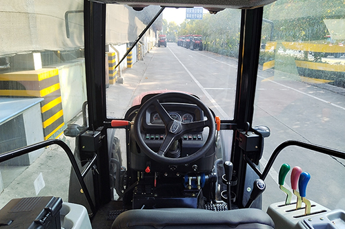 Amplo campo de visão